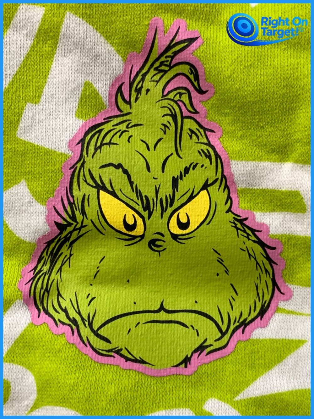 2X - Womens The Grinch and Max Print Graphic Flare Pants - Green - Picture 4 of 5